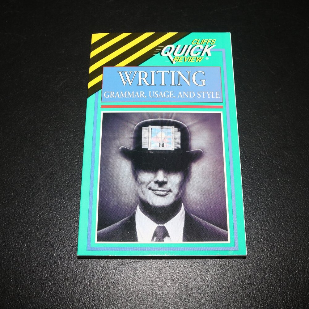 This Cliff Notes study guide writing, grammar softcover